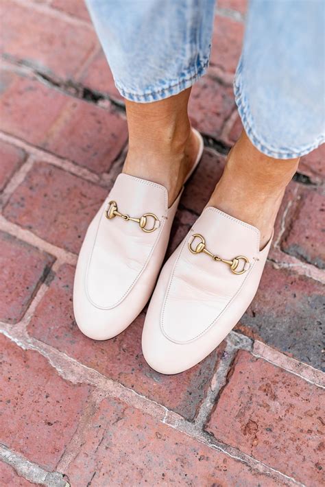 gucci inspired white loafers|Gucci loafers white princetown.